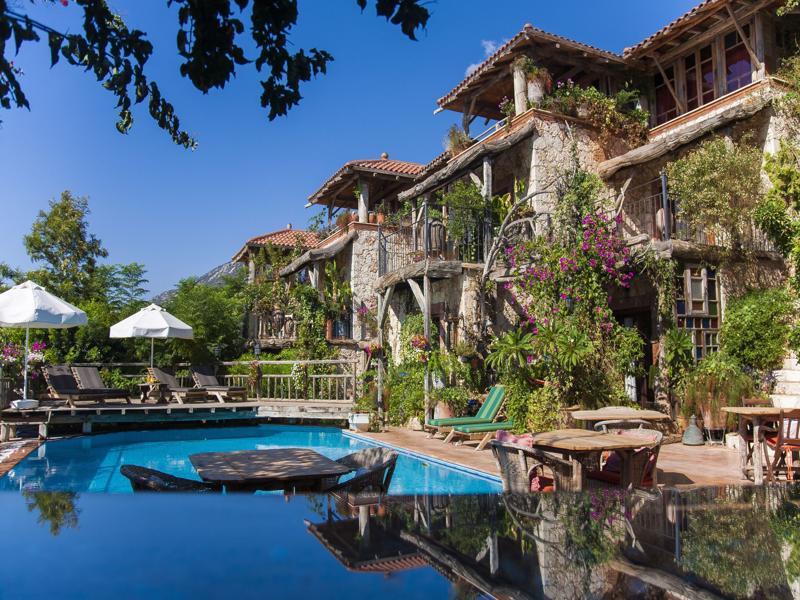 Fidanka Hotel Kalkan Kültér fotó